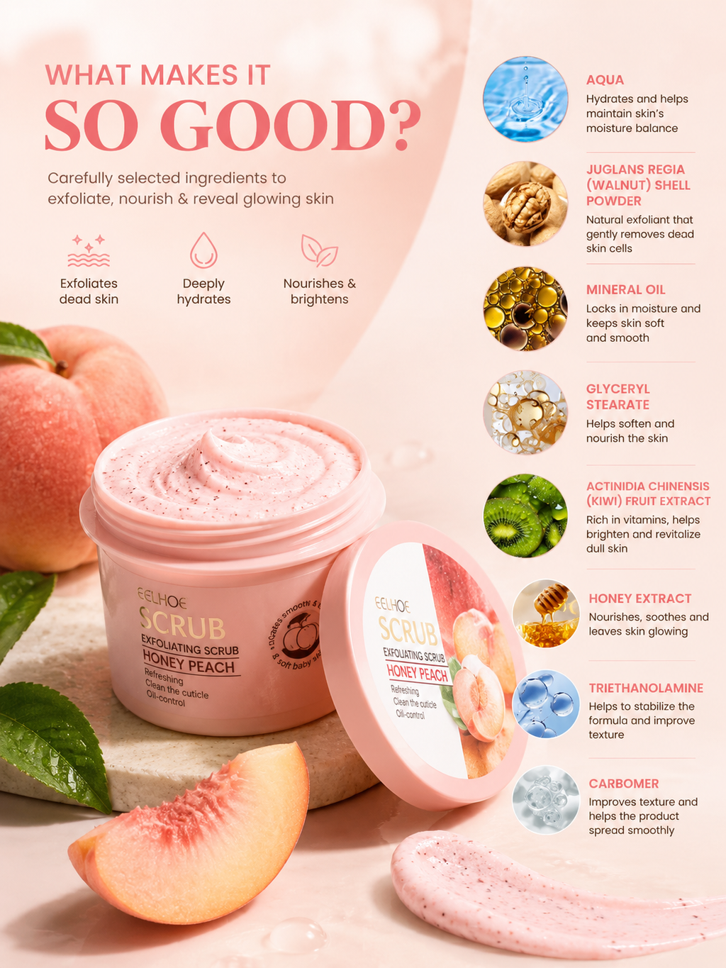 Peach Radiance Body Polish