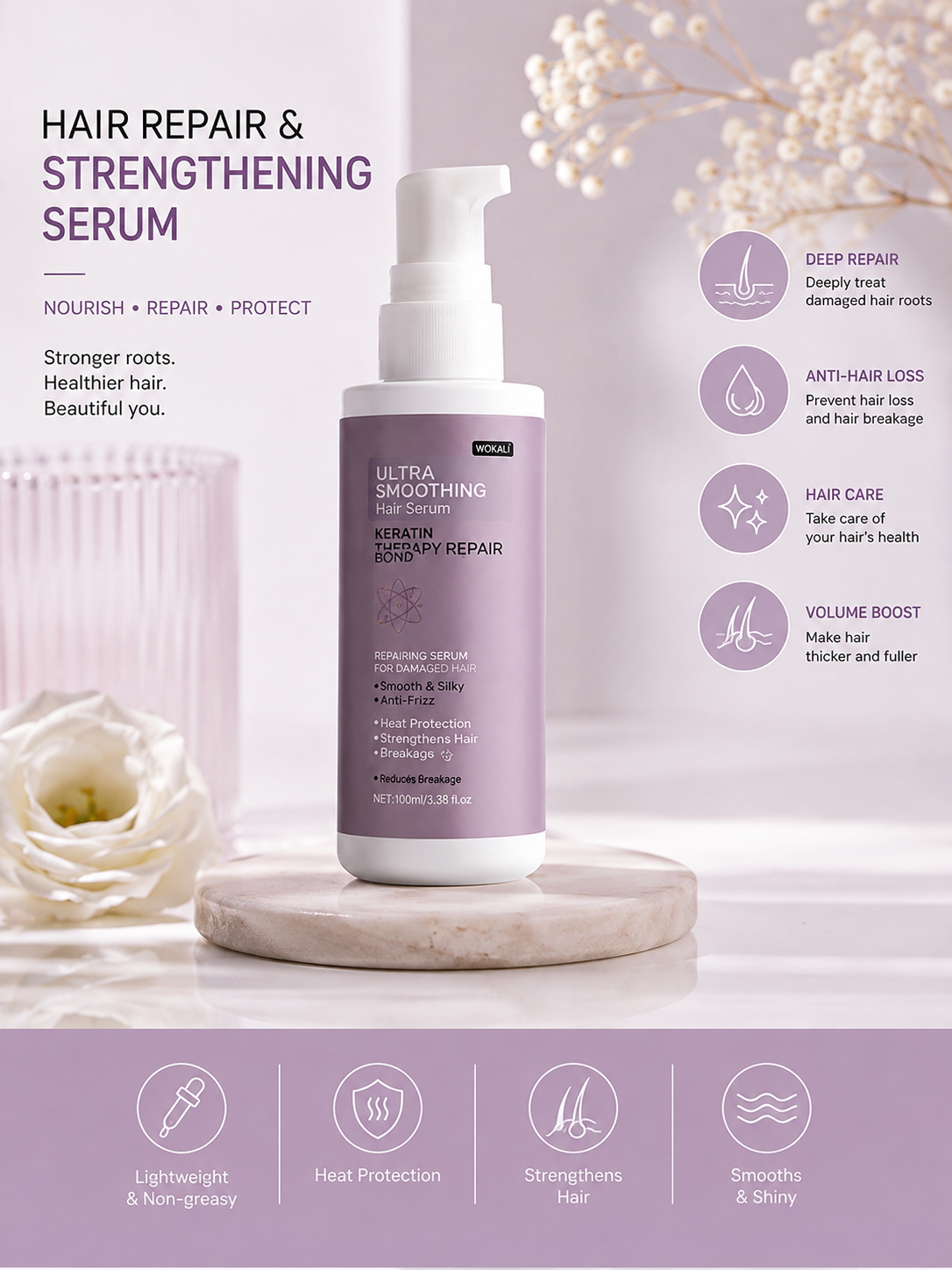 SilkFlow Hair Serum