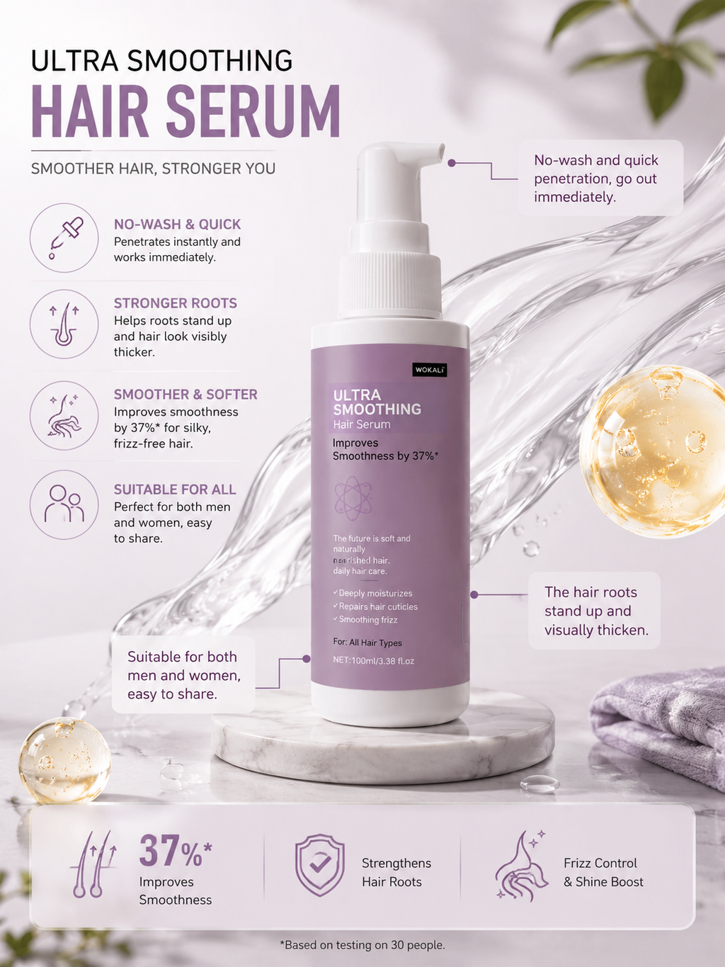SilkFlow Hair Serum
