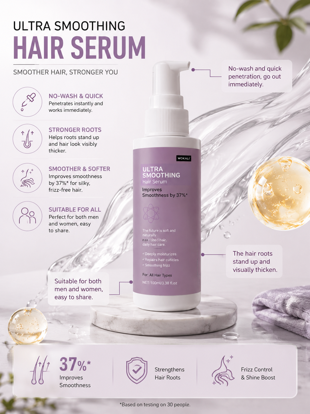SilkFlow Hair Serum