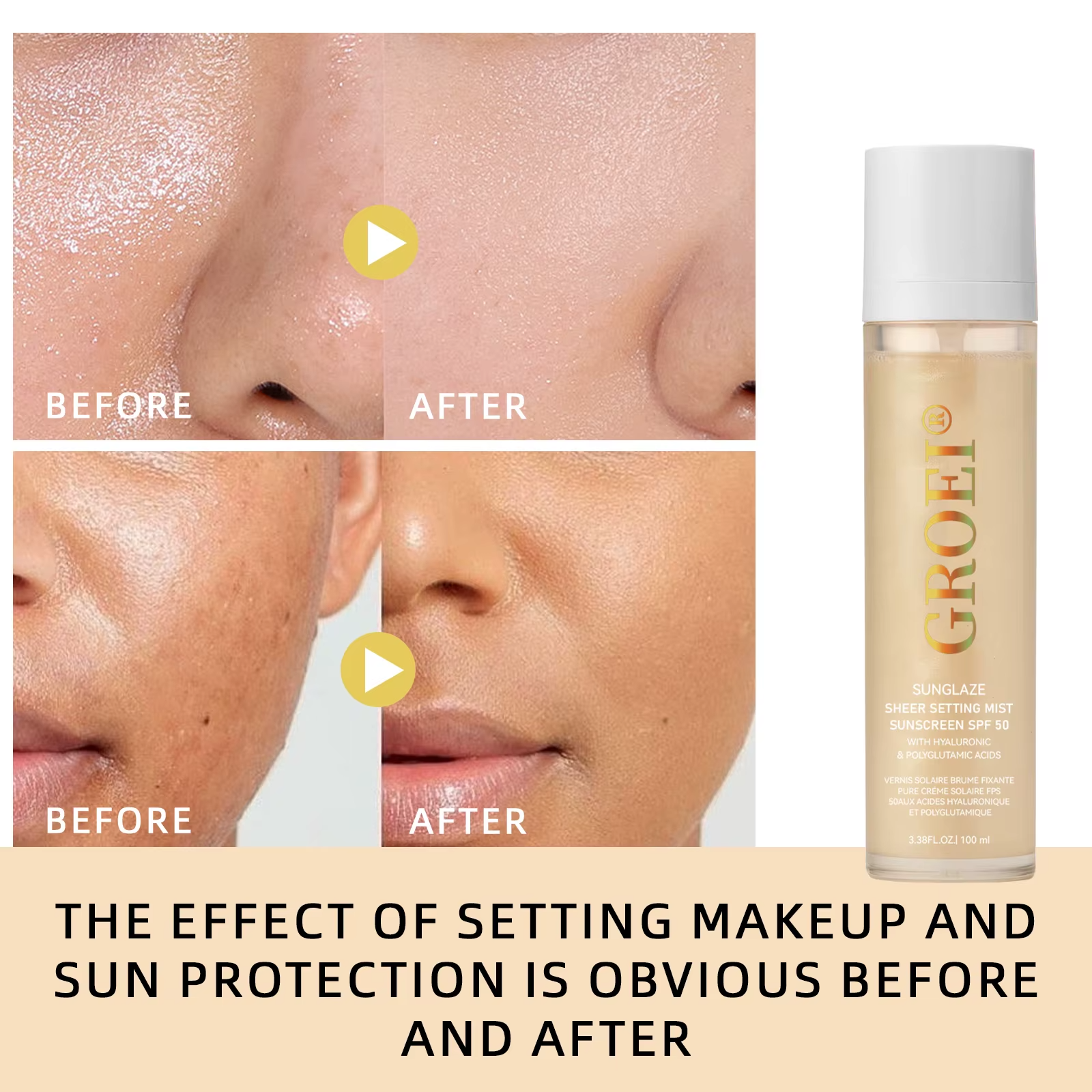 SunShield SPF 50 Setting Mist